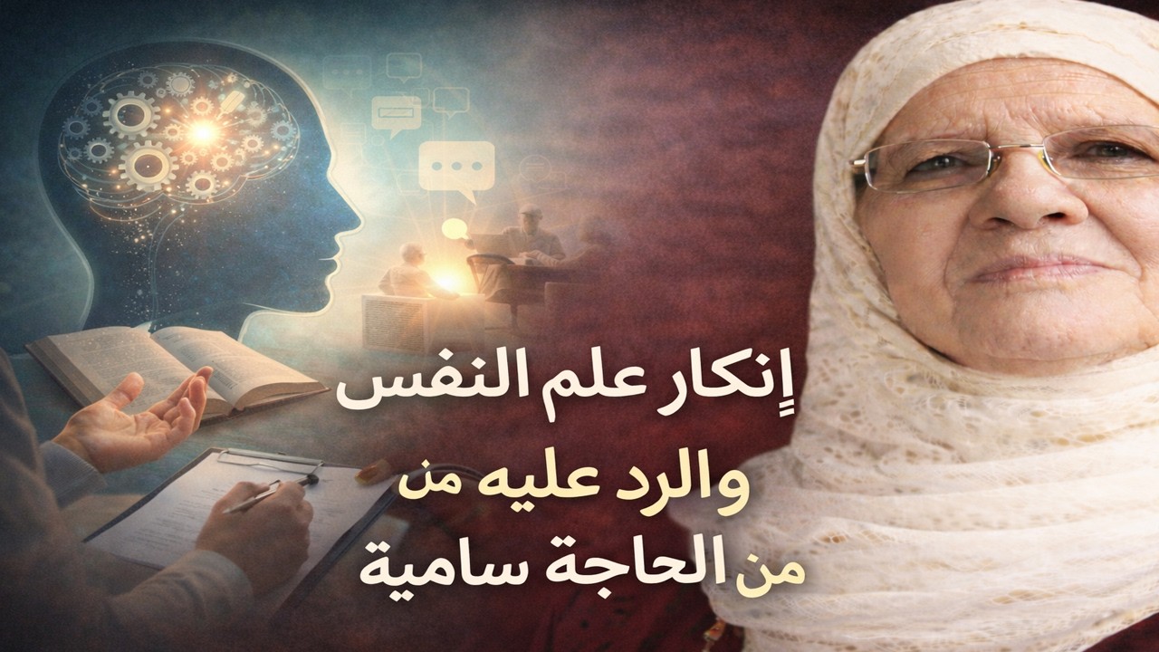 برنامج همس الروح  |  إنكار  علم النفس و الرد علية من الحاجة سامية