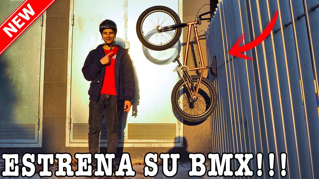 JOSE ESTRENA SU NUEVA BMX