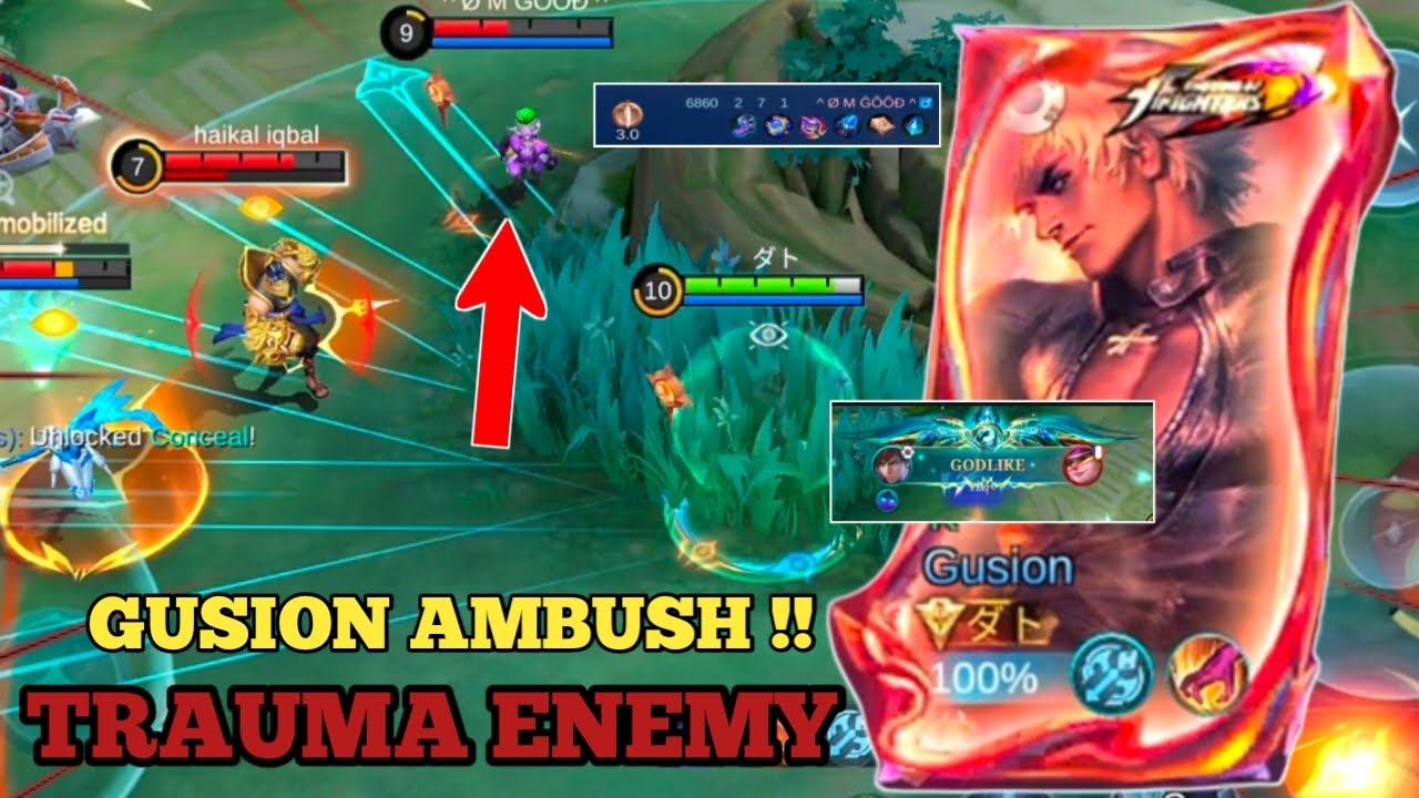 Gusion Ambush Strategy: How I Made Them Rage Quit!