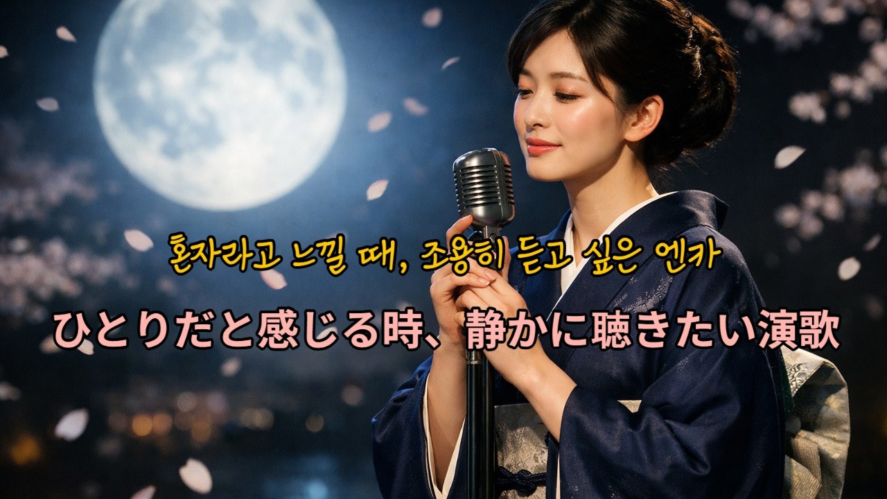 毎日そばに置きたい 女演歌｜매일 듣기 좋은 여자 엔카 모음곡