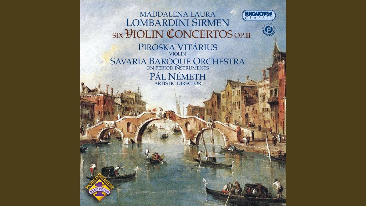 Concerto No. 6 in C major (6. C-dúr hegedűverseny) : I. Allegro
