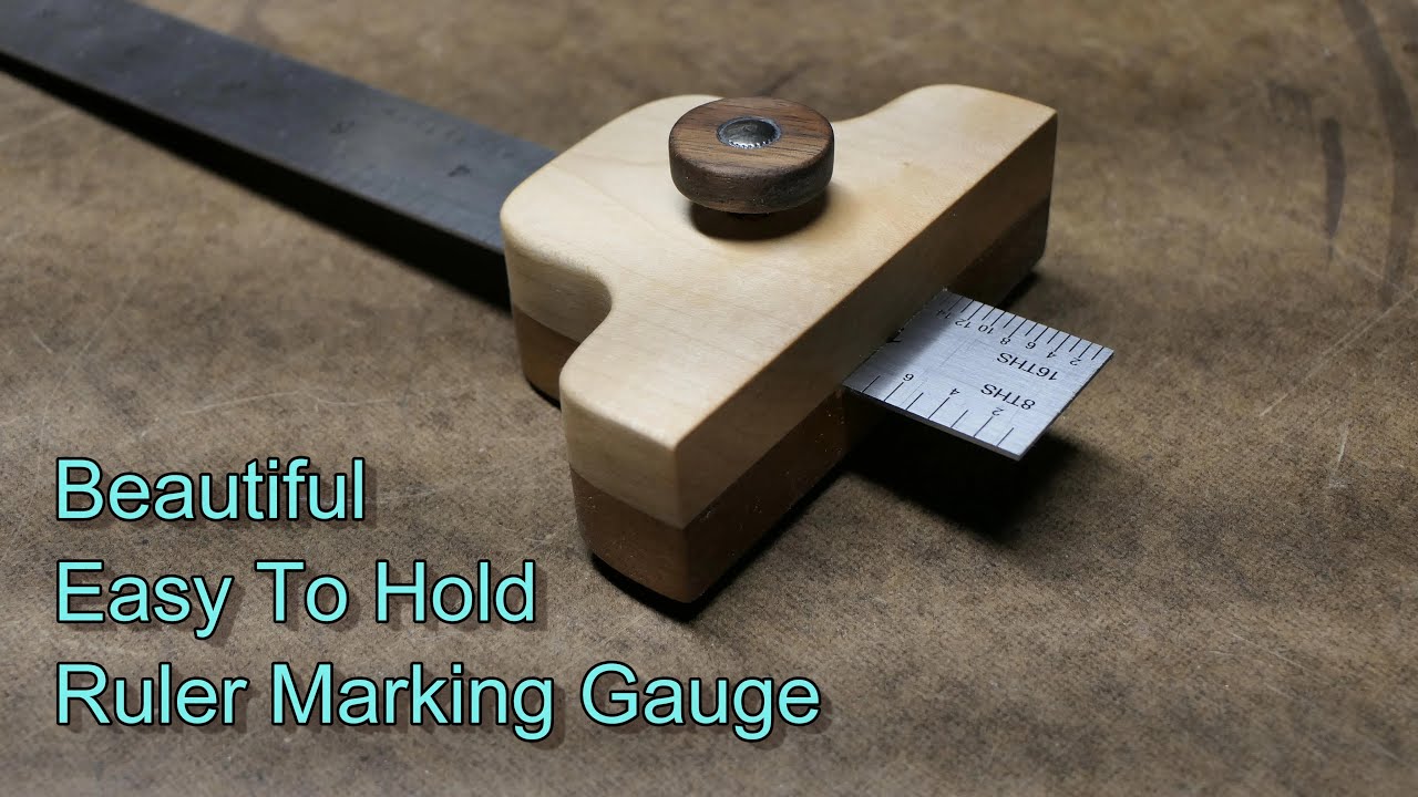 Beautiful Easy To Hold Ruler Marking Gauge