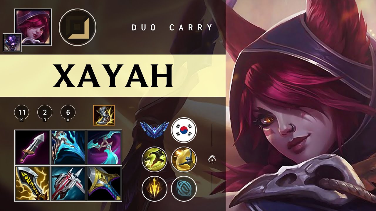 Xayah ADC vs Aphelios - KR Diamond Patch 26.03