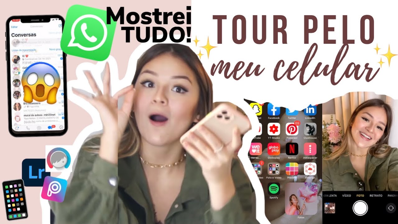 O QUE TEM NO MEU CELULAR? [IPhone 11 PRO]