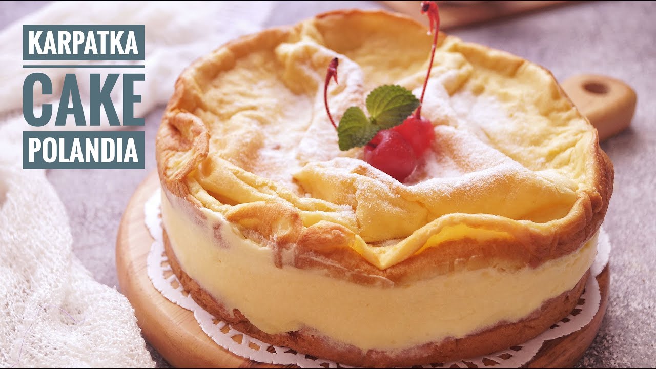 BIKIN KETAGIHAN KARPATKA CAKE POLANDIA MELELEH DI MULUT DAN ENAK