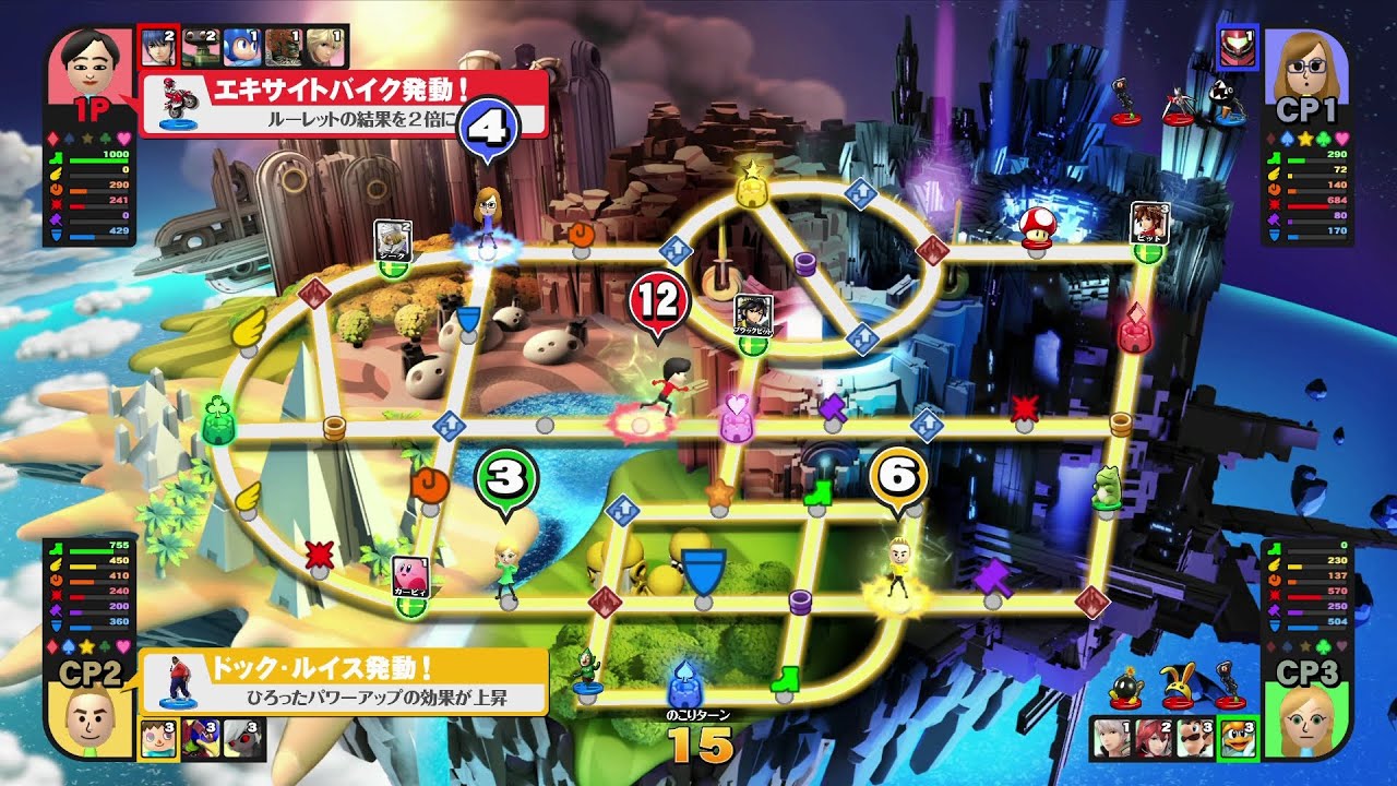大乱闘スマッシュブラザーズ for Wii U プレイ part10 - ワールドスマッシュ 「おおきい」