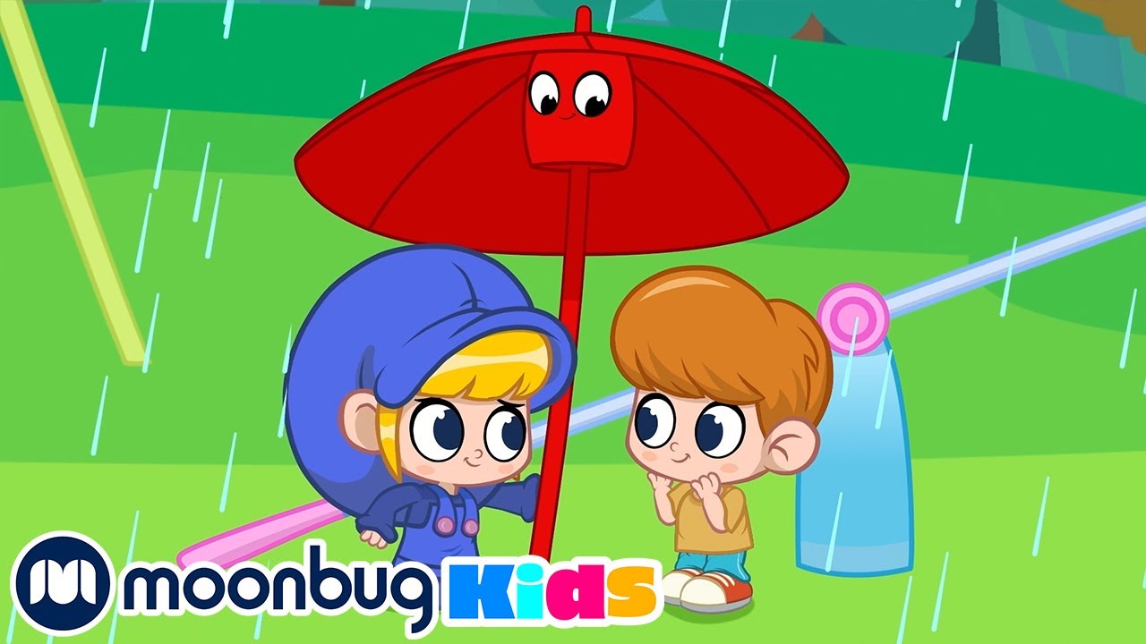 Rain Rain Go Away | Morphle | Kids Learning Videos | Nursery Rhymes | ABCs And 123s