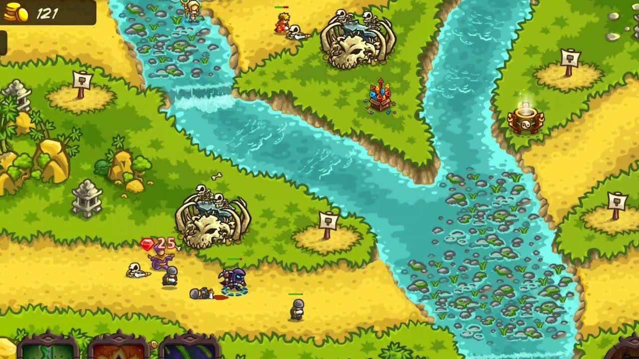 Kingdom Rush Vengeance - Ancient Gate - HEROIC CHALLENGE - IMPOSSIBLE