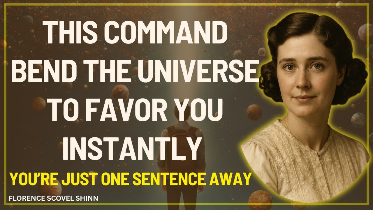 The Most Powerful Command You Can Say to the Universe / Florence Scovel Shinn 