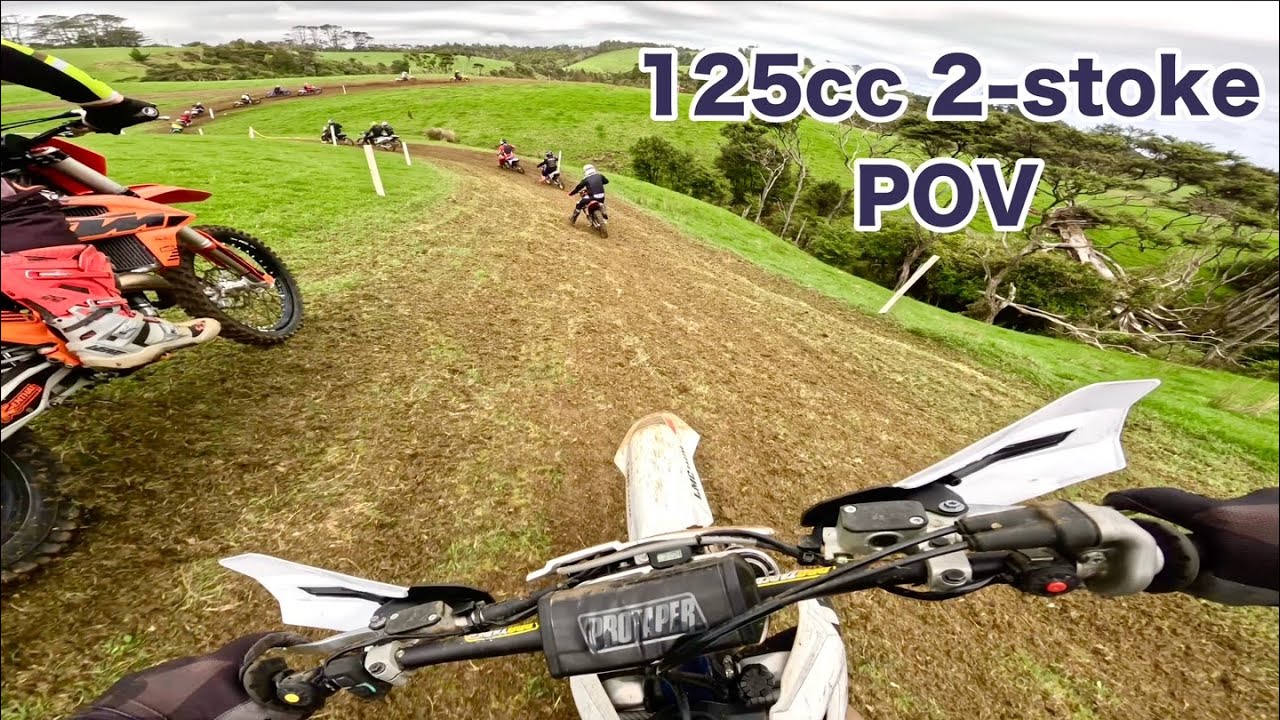 Pro 125cc 2-Stroke Rider vs MX Intermediate Class | 2025 Husqvarna TC125 POV