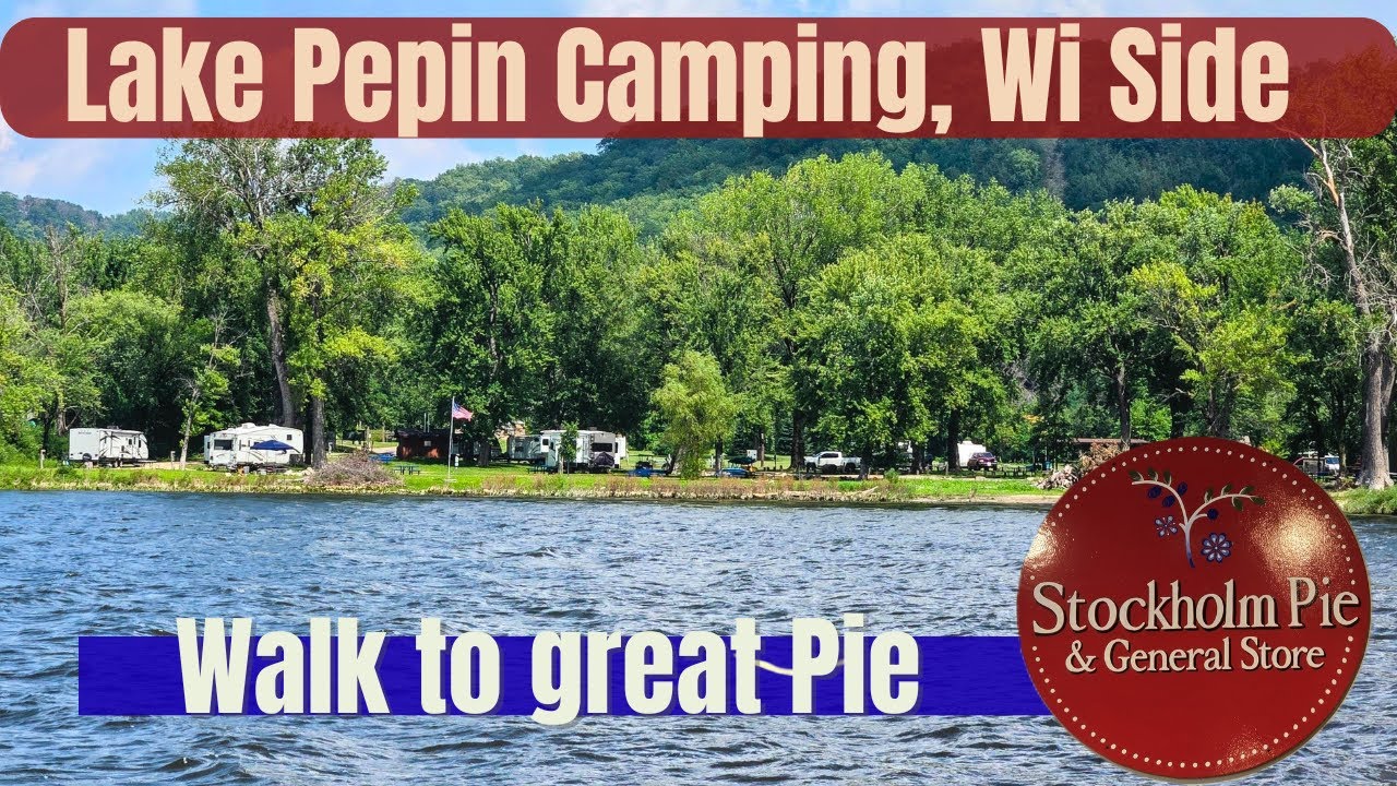 Stockholm Village Park Campground Review on the north eastern shore of Lake Pepin
