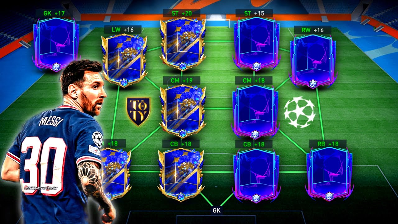 UCL x TOTY : I Made Special X Squad Builder - We Have Messi, Neymar, Lewandowski