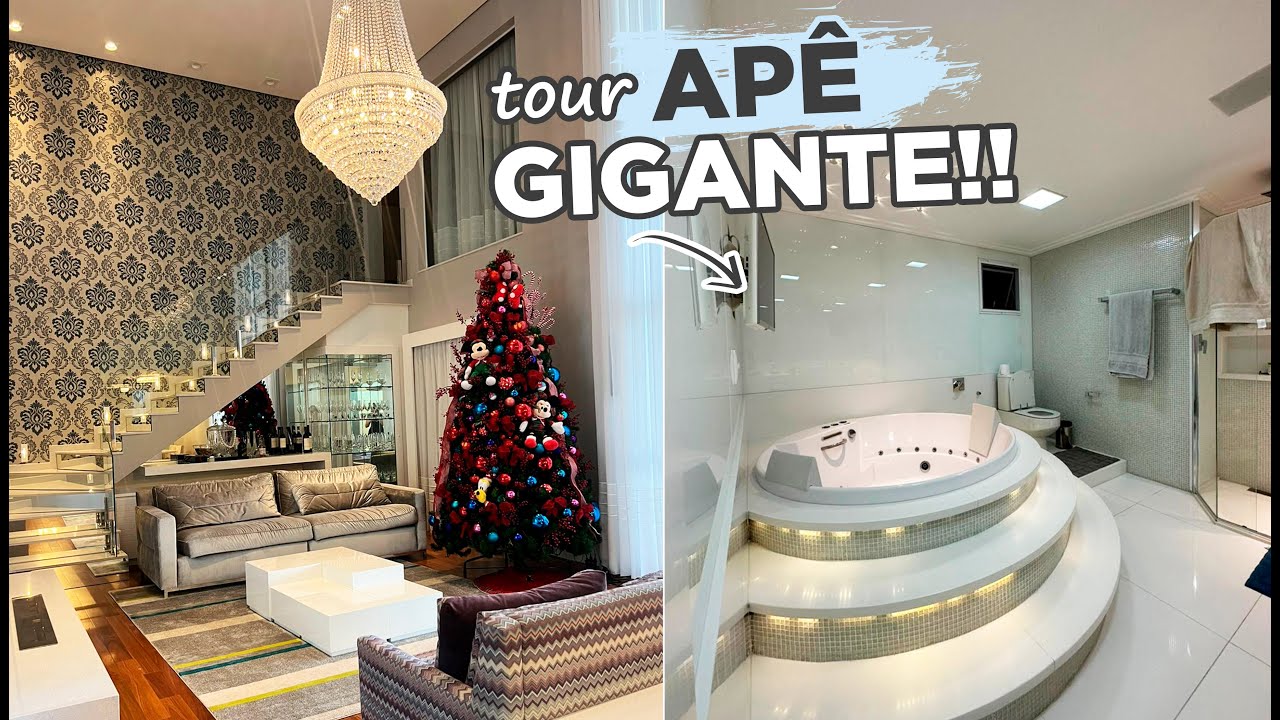 TOUR PELO MAIOR APÊ DA HISTÓRIA DO CANAL COM 315M2 DE PURA INSPIRAÇÃO| GABY GARCIIA