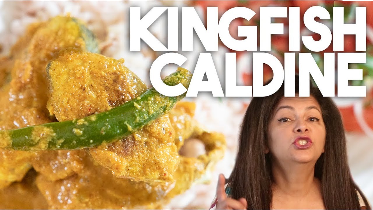 Kingfish Caldine Caldeen Caldinho | Goan style mild fish curry | Kravings