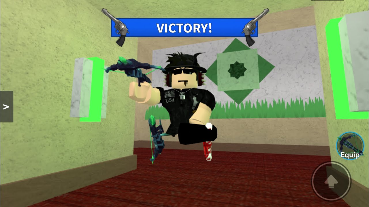 MOBILE TRYHARD BEATS TEAMERS IN MM2!     *Harvester giveaway!*