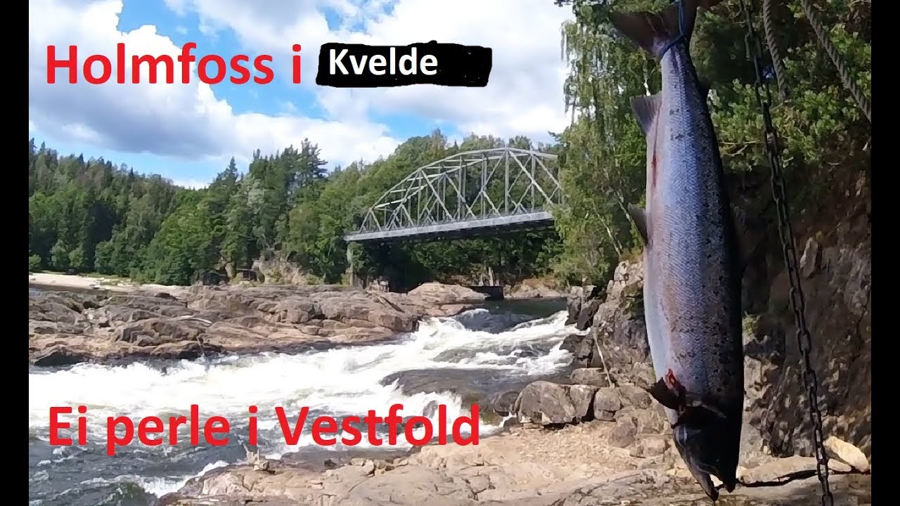 Holmfoss En Lakse Fiske Perle i Vestfold