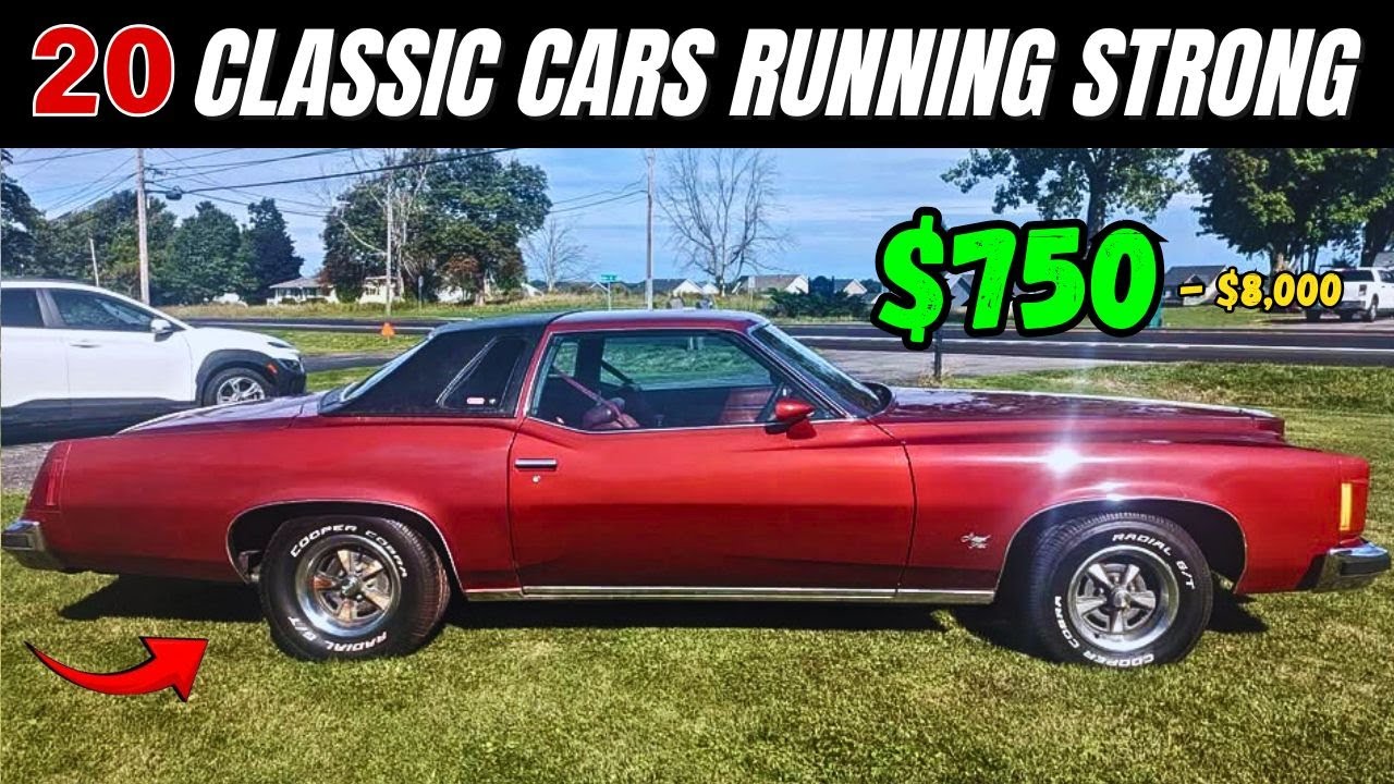 Jaw-Dropping Deals! 20 Classic Cars For Sale On marketplace! ($750 - $8K)