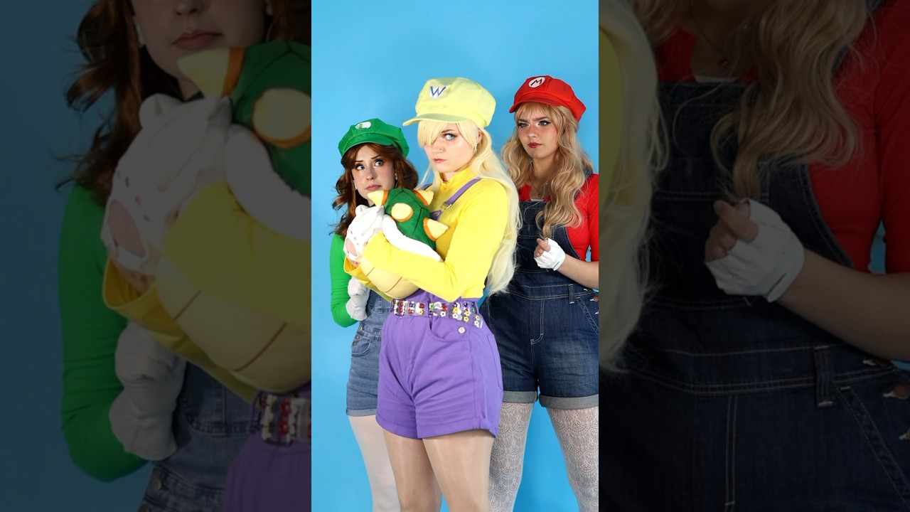 &ldquo;I lost something once!&rdquo; - Peach, Daisy, and Rosalina cosplay with @halcybella and ​⁠@Dajackies