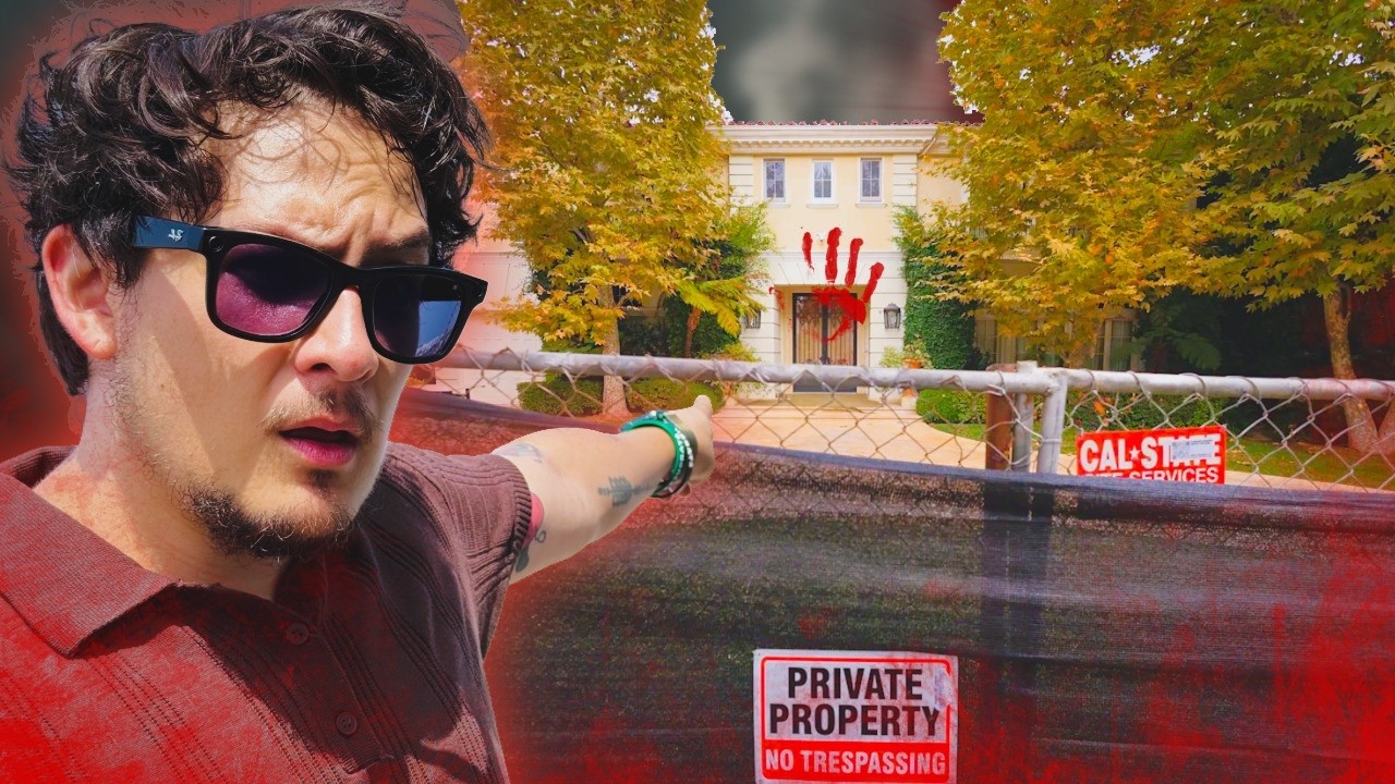 Encontré la casa en donde sucedieron cosas horribles.