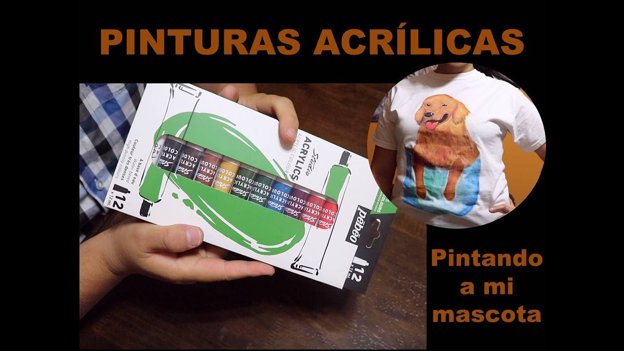 PINTANDO UN POLO CON PINTURAS ACRILICAS (STUDIO PEBEO)