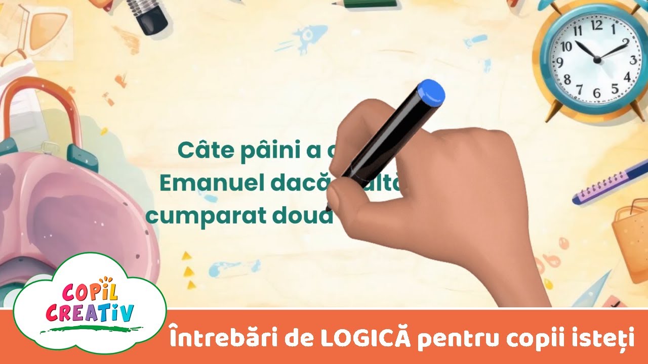 #6- &Icirc;ntrebări de LOGICĂ pentru copii isteți | Copil Creativ