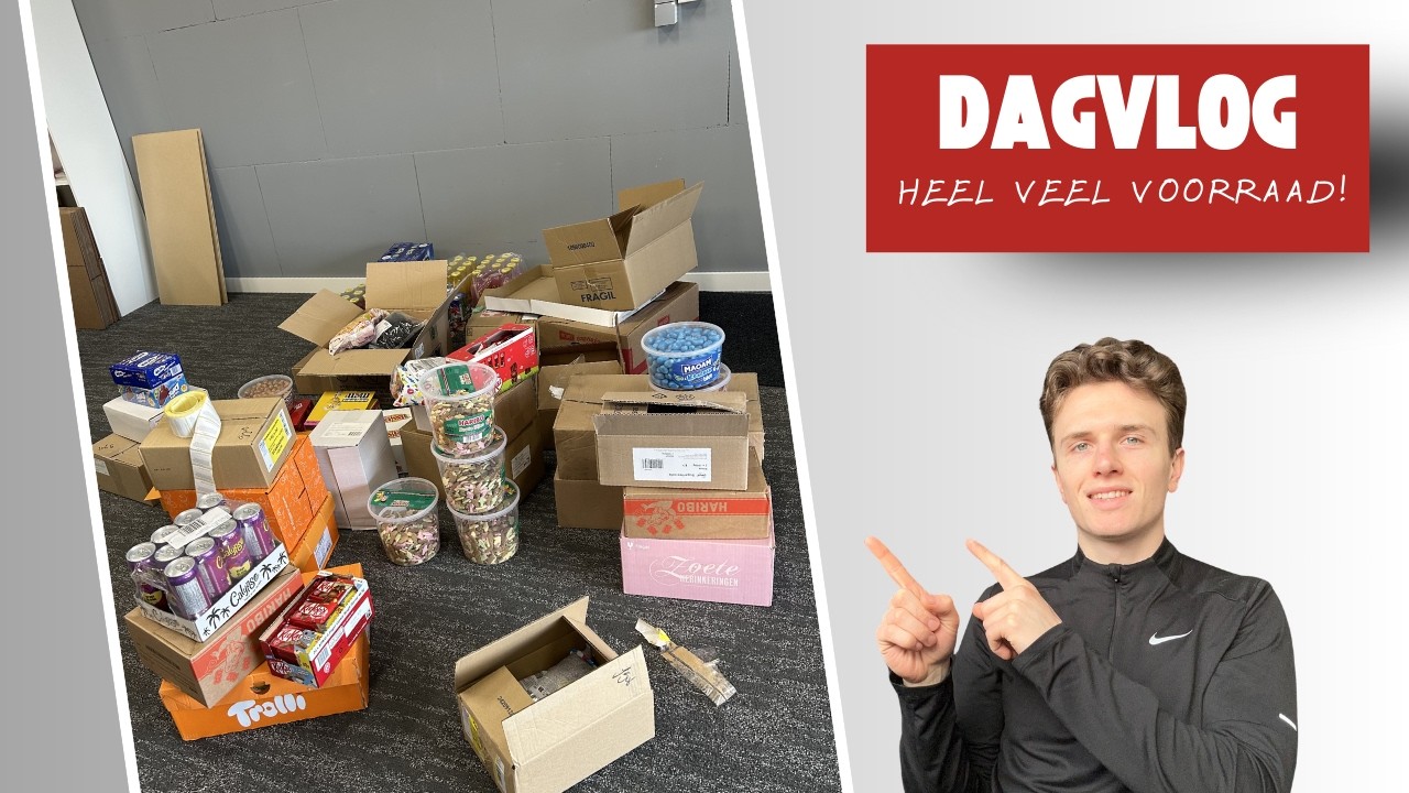 Enorm veel voorraad binnen gekregen! DAGVLOG