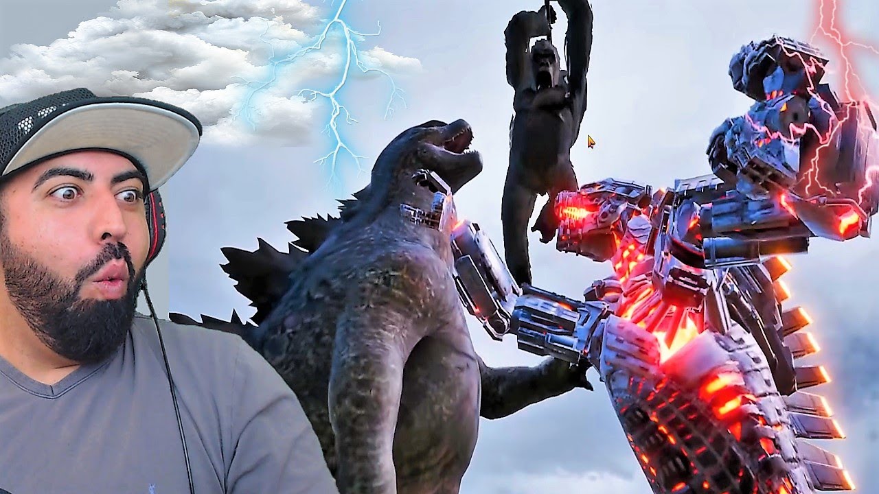 Kong & Godzilla vs  MechaGodzilla PUBG