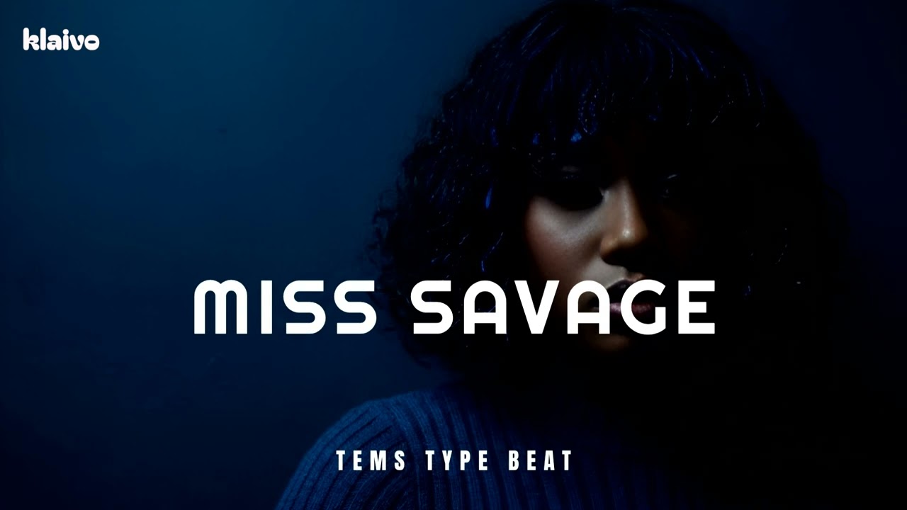 Emotional Afro Beats Instrumental | Tems Type Beat | “Miss Savage”