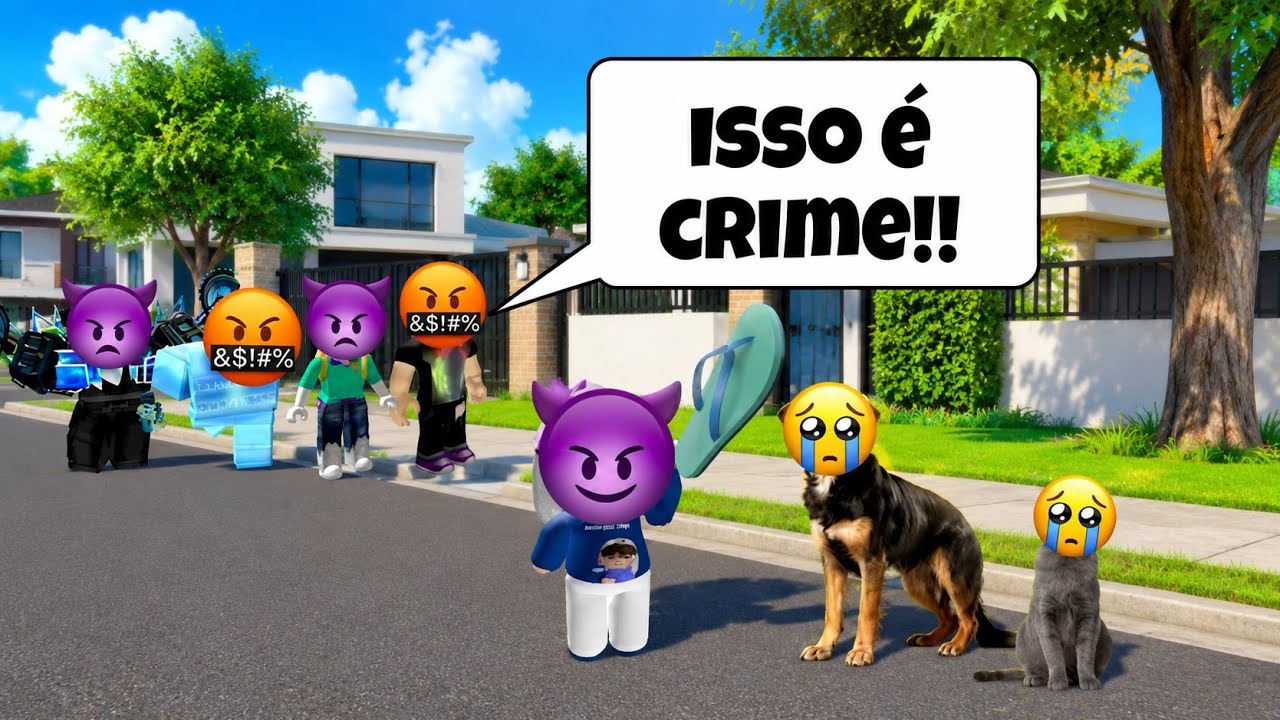 HISTÓRIA ROBLOX - O Menino Malvado Que Maltratava Os Animais E Se Deu Mal!