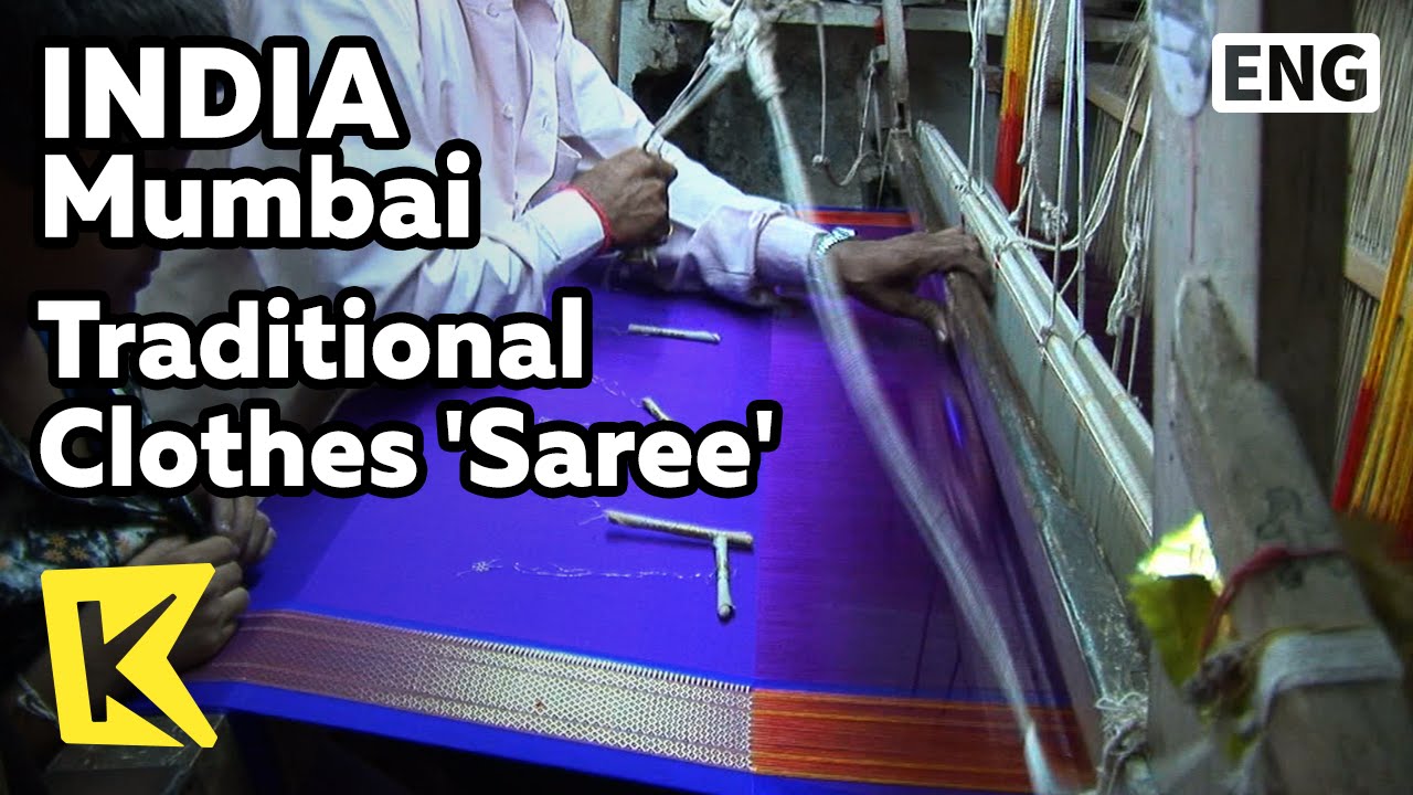 【K】India Travel-Mumbai[인도 여행-뭄바이]6m 천으로 만드는 인도 전통 의상 &lsquo;사리&rsquo;/Traditional Clothes/ Saree