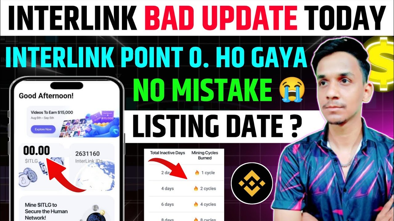 🔥Interlink Airdrop New Update 🚀 Interlink Labs Token Burn | Interlink Network Listing Date Price ? 