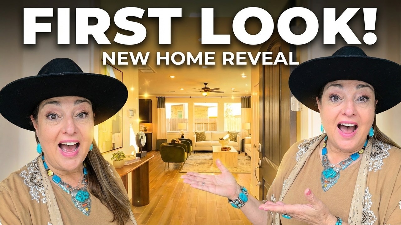 New Chesmar Home Tour - Rosewood Model in Katy