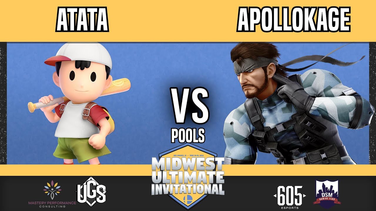 Midwest Ultimate Invitational - Pools - ATATA(Ness) Vs. ApolloKage(Snake)