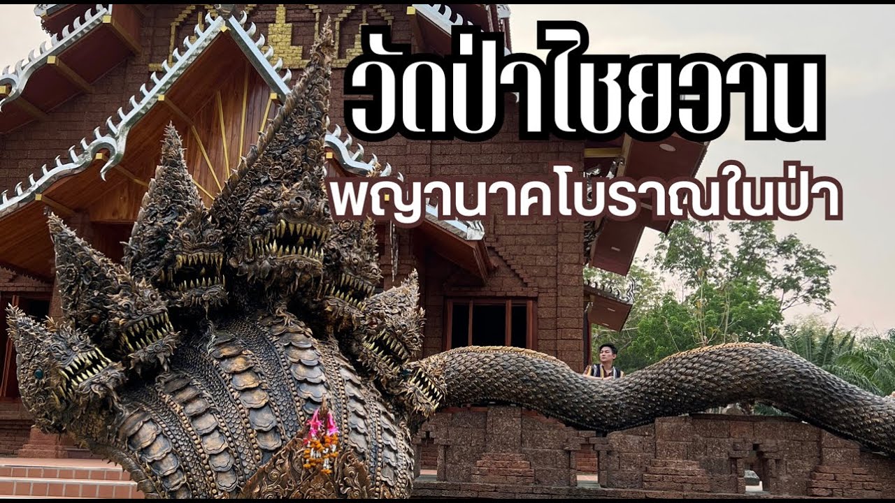 วัดป่าไชยวาน อุดรธานี พญานาคโบราณที่พลังรุนแรงจนขนหัวลุก #อุดรธานี #มูเตลู #ท่องเที่ยว