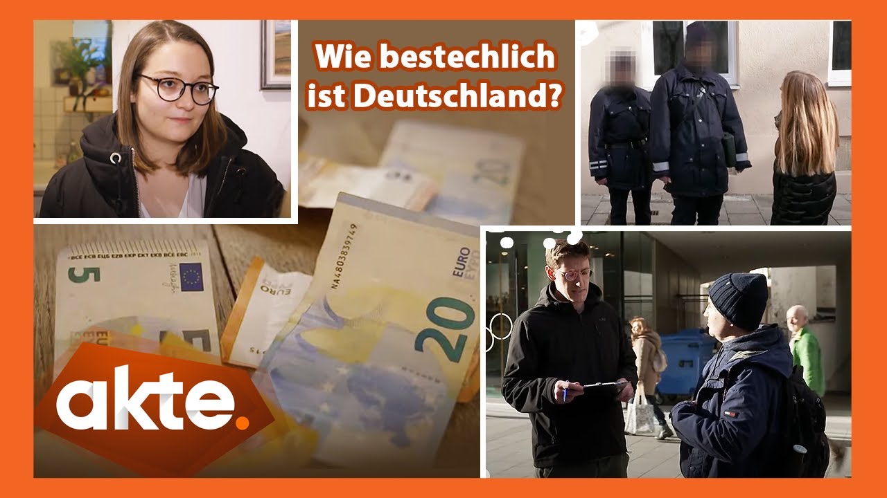 Wie bestechlich ist Deutschland? Die erschreckenden Ergebnisse unseres Tests | Akte | SAT.1