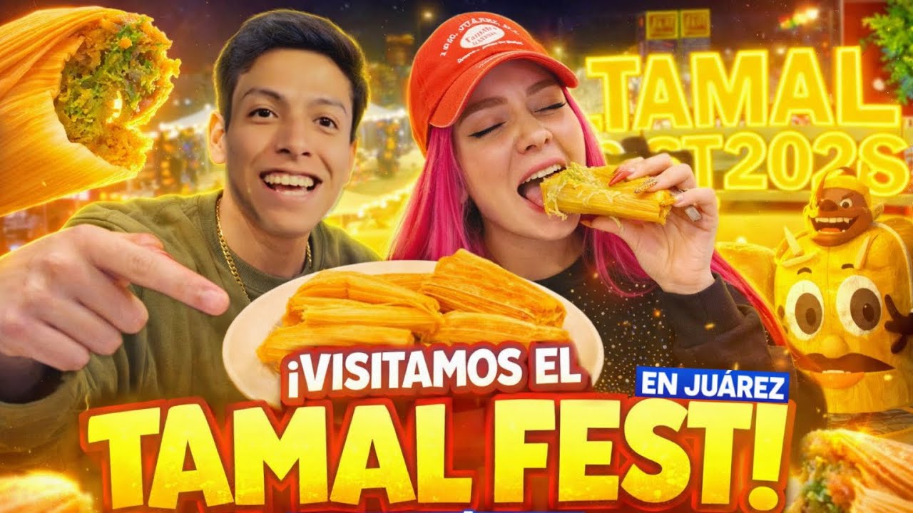 FUIMOS al TAMAL FEST en Juarez probamos de TODO 😱