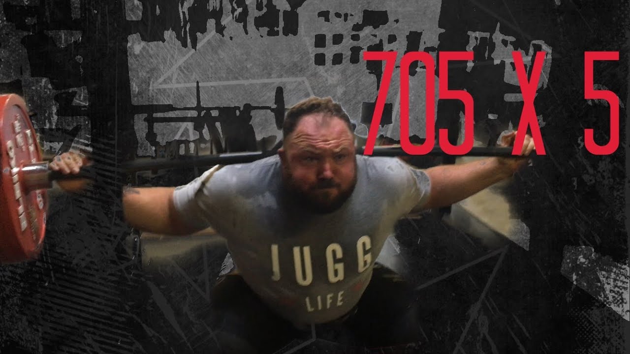 705x5 High Bar Squat w/ Commentary-JTSstrength.com
