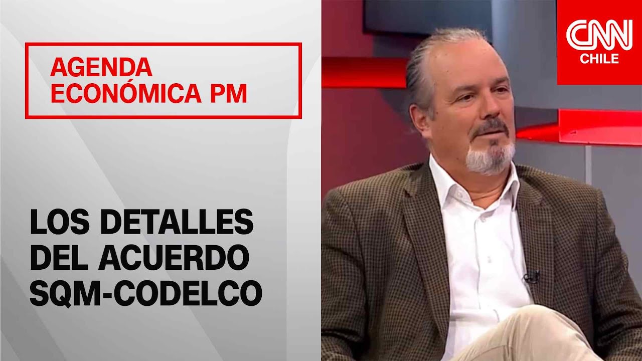 Vicepresidente ejecutivo de Corfo detalla los alcances del acuerdo Codelco- SQM