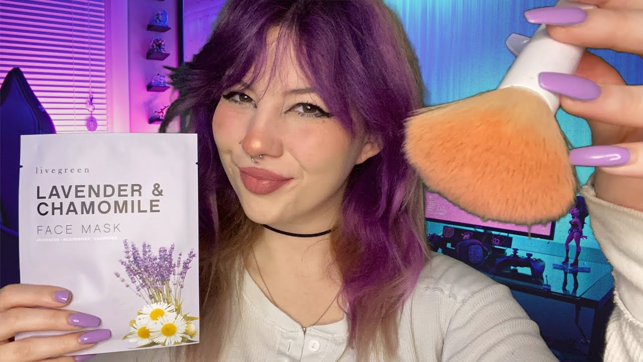 ASMR E-Girl Invites You To A Sleepover Roleplay⚡️🖤 (part 3)