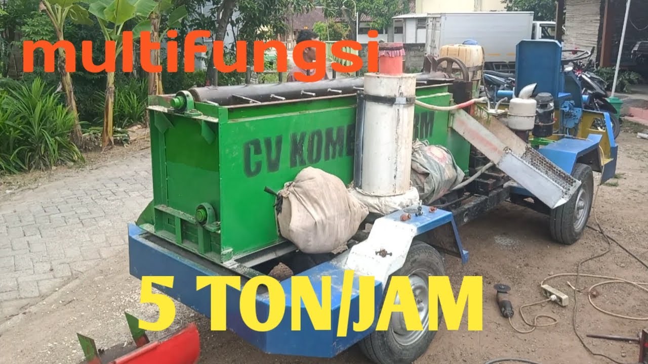 begini Dalaman mesin perontok jagung multifungsi