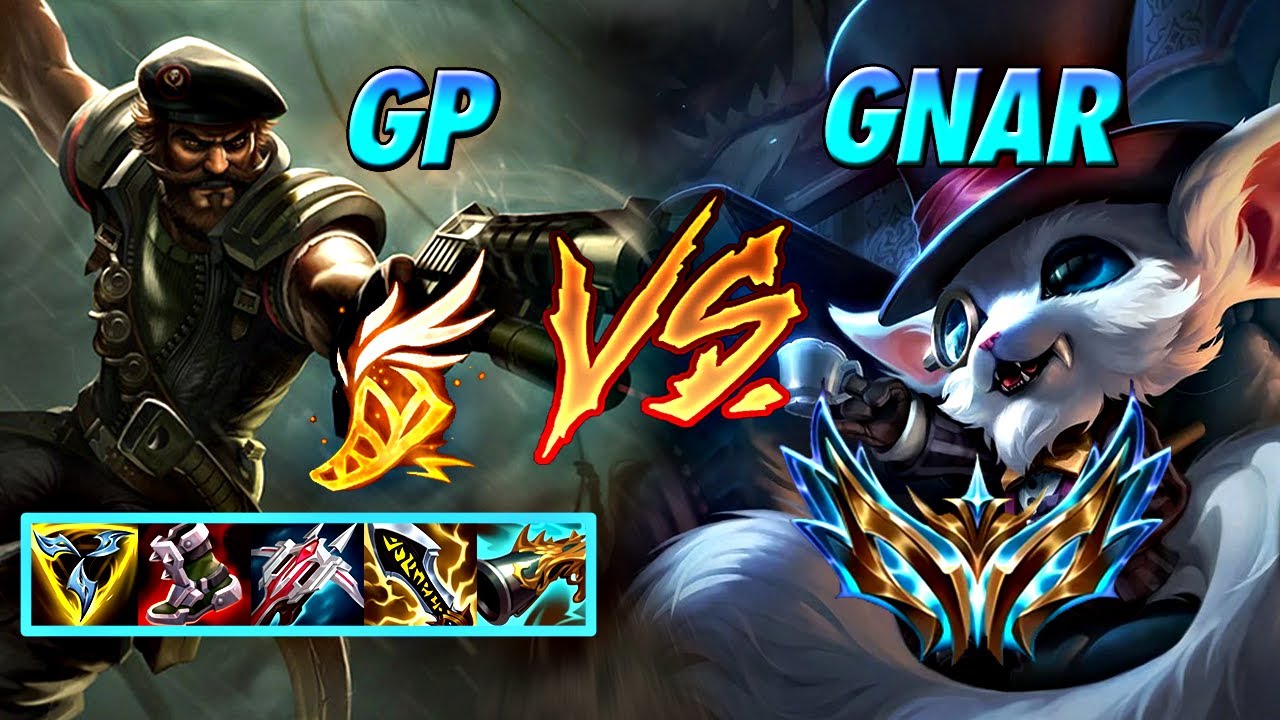GANGPLANK VS GNAR CHALLENGER BR