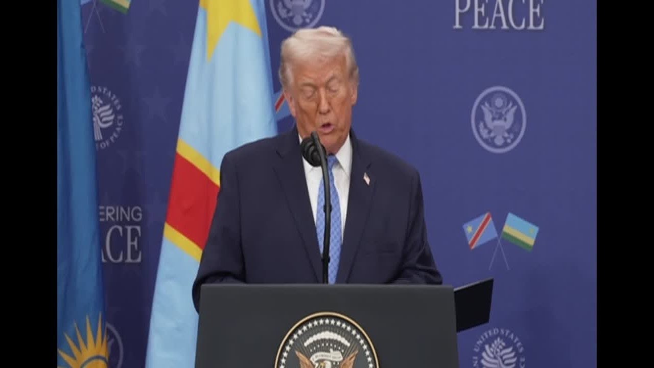 President Trump: Congo/Rwanda peace deal with make US a lot of money