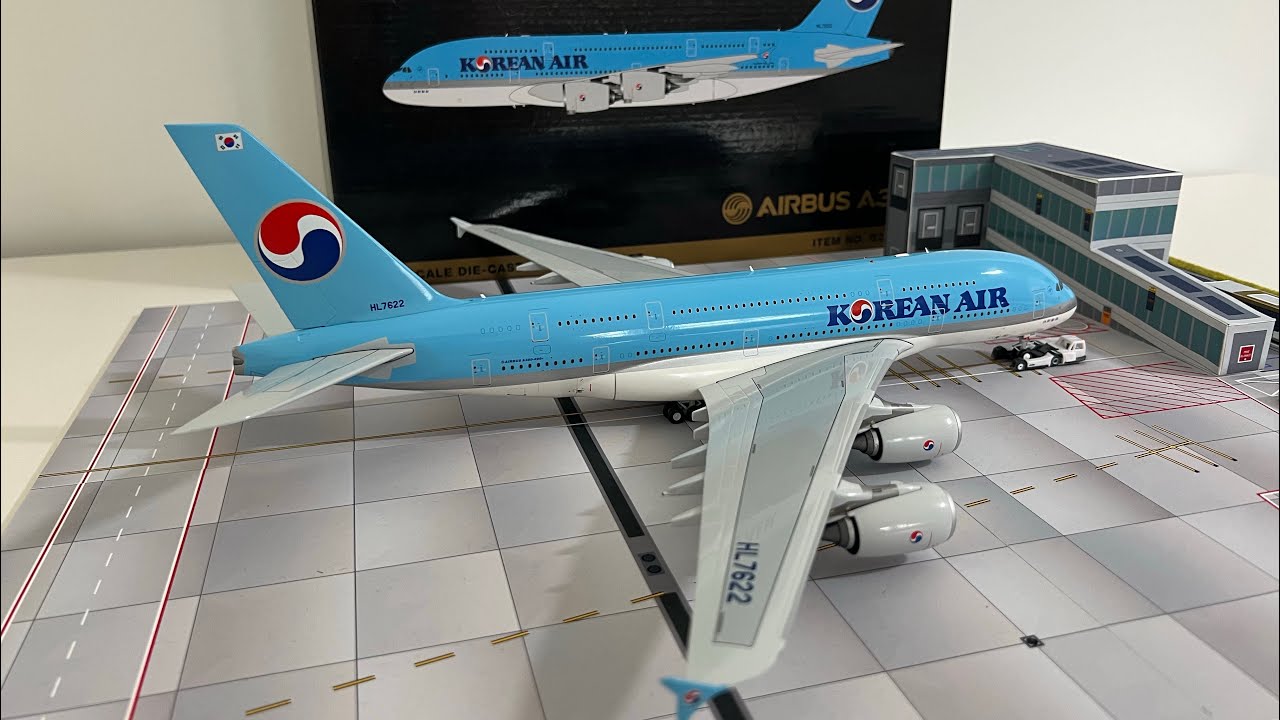 Korean Air A380, 1:200 Diecast model | Unboxing | Gemini Jets 1:200