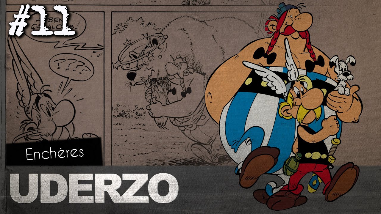 UDERZO - Vente aux enchères BD - Astérix, Tanguy et Laverdure, Oumpah-Pah, Jehan Pistolet