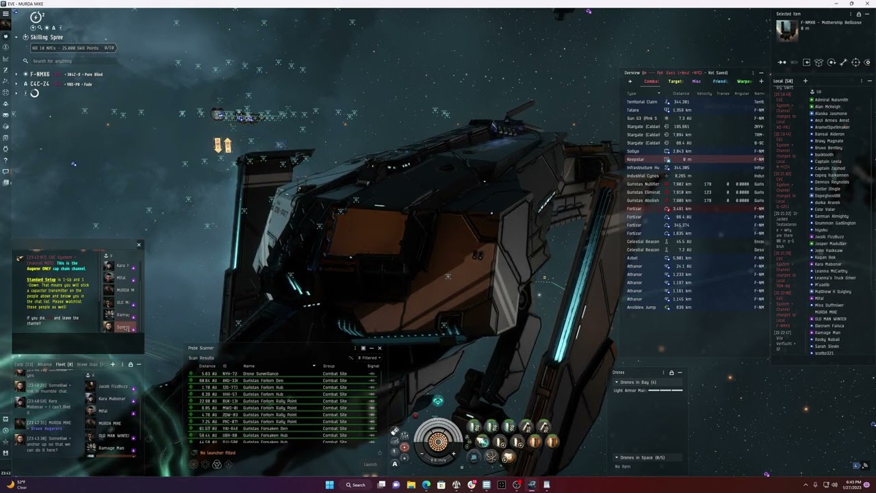 PVP Skills: Logistics 101 - Murda Mike - Eve Online - August 2023