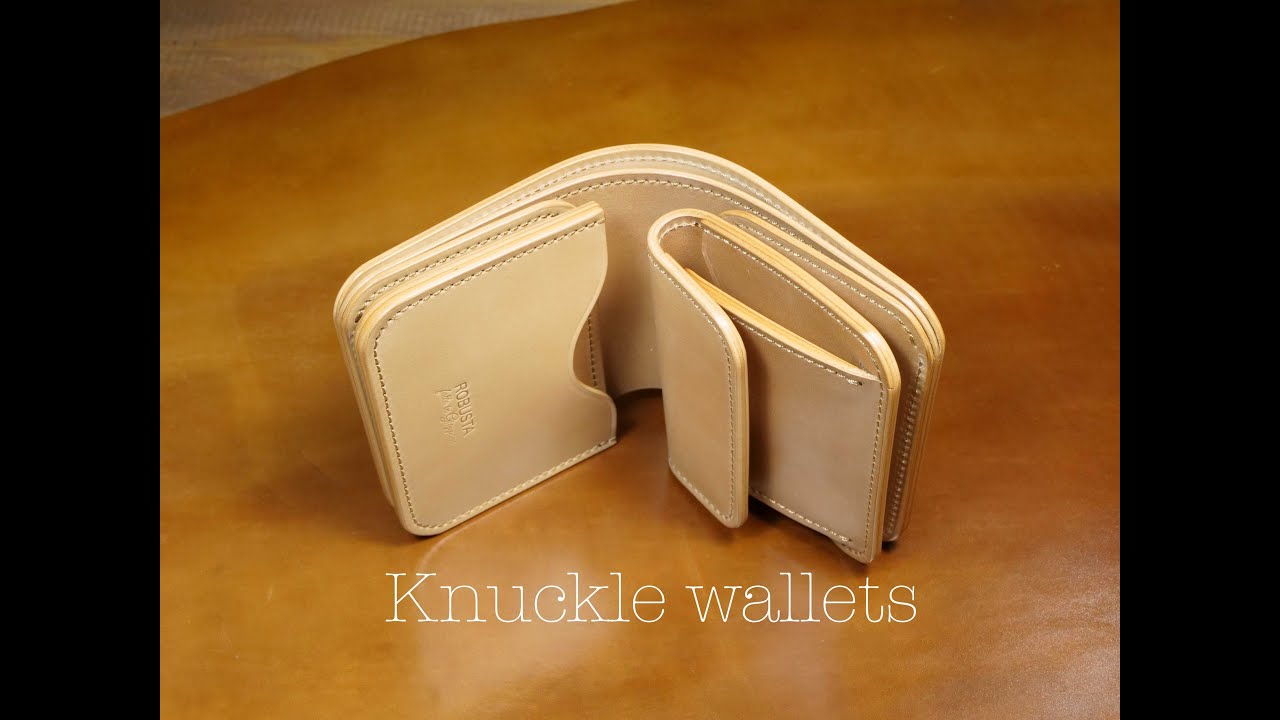 New Knuckle wallets (Leder ogawa oil cordovan / Natural
