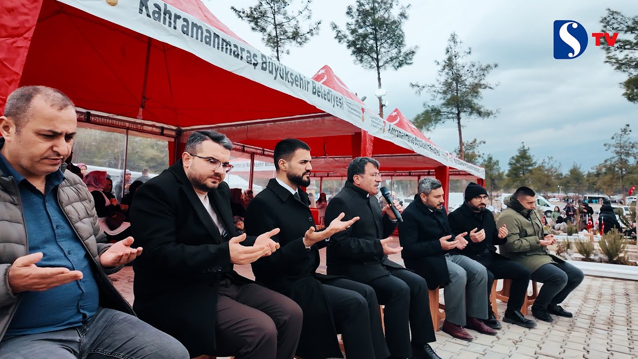 Genel Başkan Ali Yıldız, Kahramanmaraş'ta deprem şehitleri, mevlid programına katıldı.