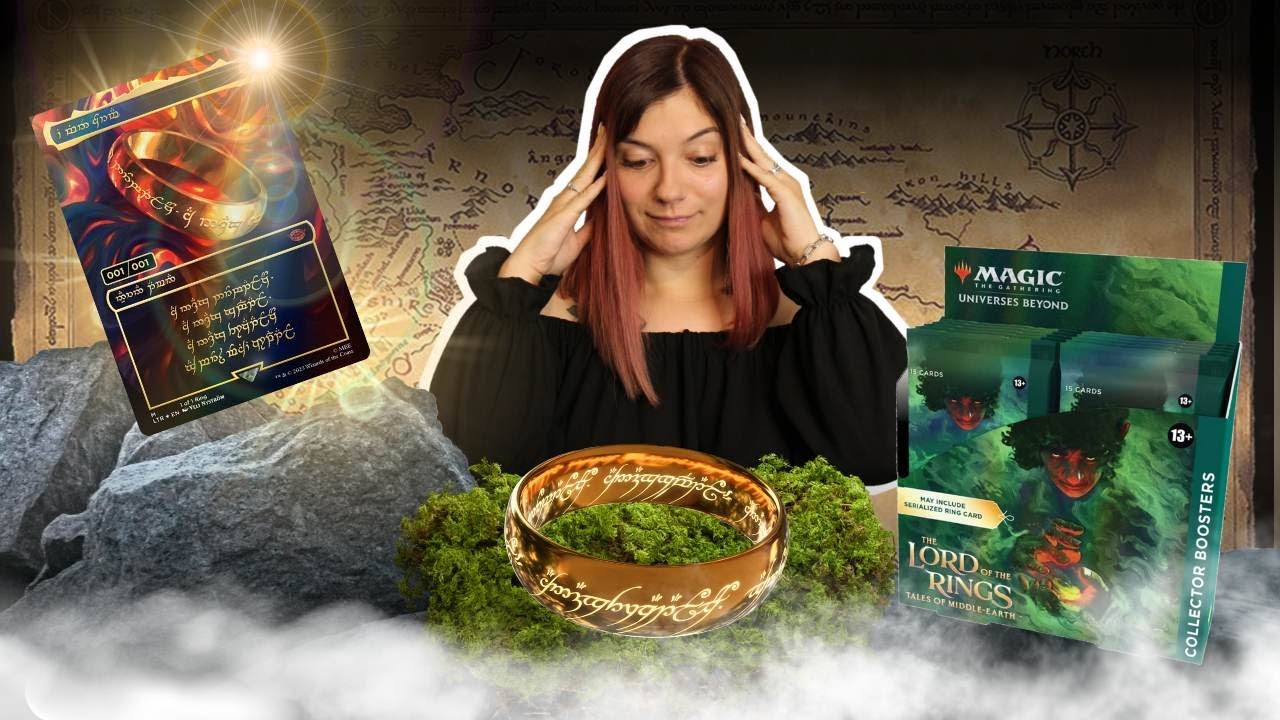 Opening Magic the Gathering Lord of the rings : une display collector ou on drop l'anneau ?!