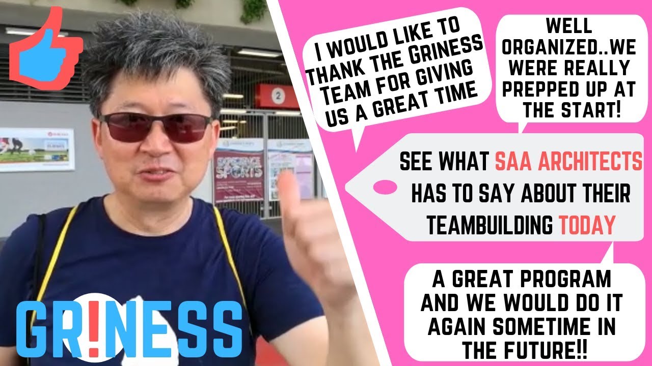 The Running Man Race team building Singapore experience, client review.