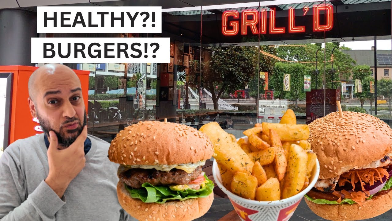I Review GRILL'D Burgers in AUSTRALIA! Is it Worth The HYPE?